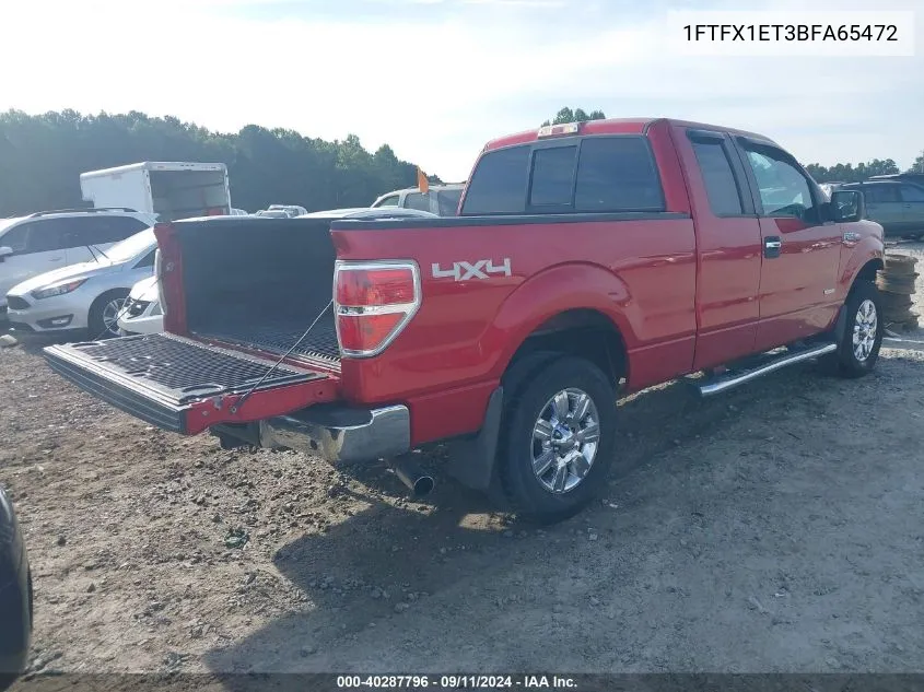 1FTFX1ET3BFA65472 2011 Ford F-150 Xlt