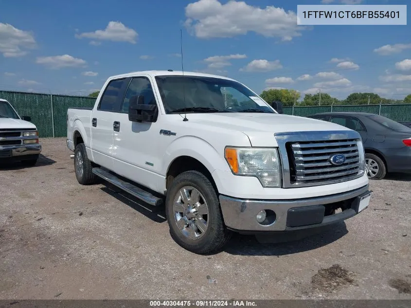 2011 Ford F-150 Xlt VIN: 1FTFW1CT6BFB55401 Lot: 40304475