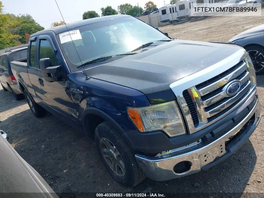 1FTEX1CM7BFB89946 2011 Ford F150 Super Cab