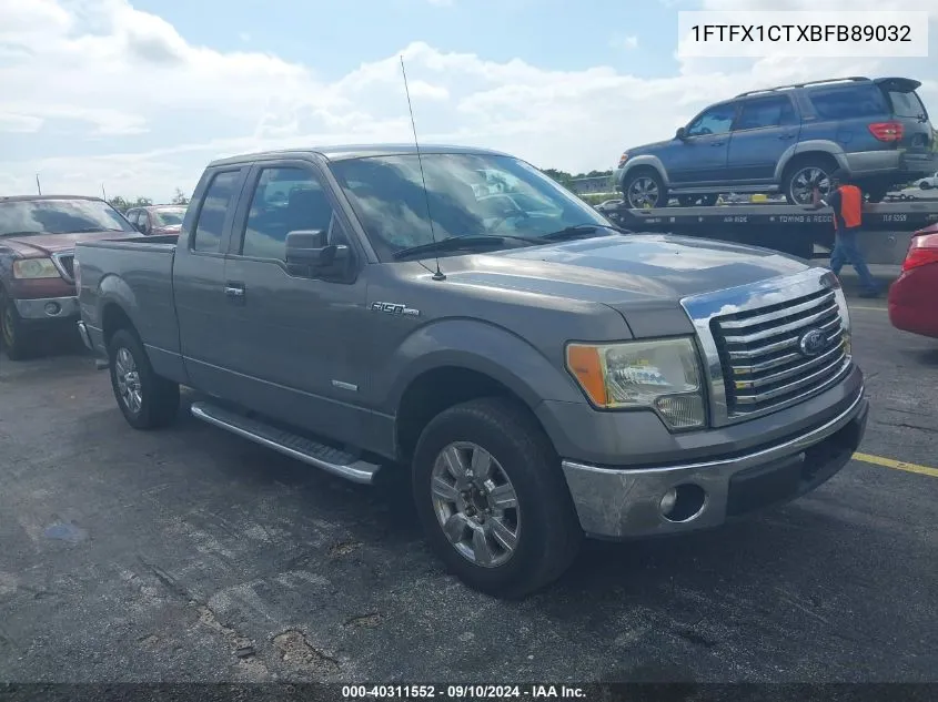 2011 Ford F-150 Xlt VIN: 1FTFX1CTXBFB89032 Lot: 40311552