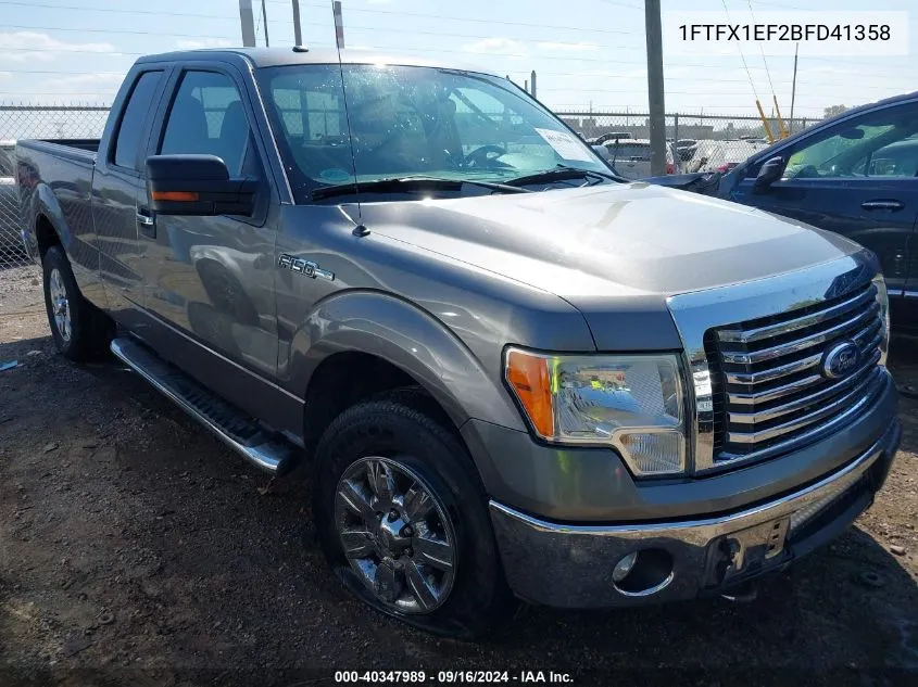 1FTFX1EF2BFD41358 2011 Ford F-150 Xlt