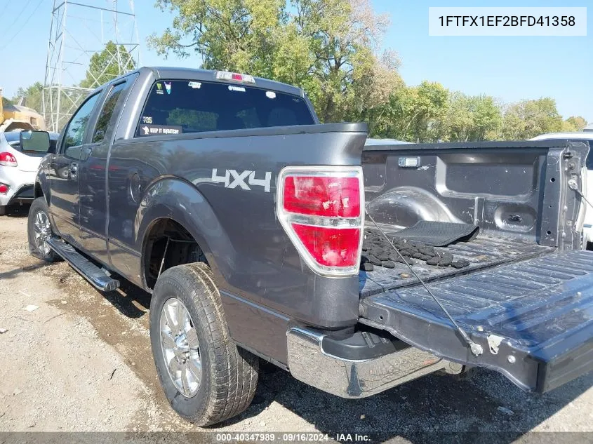 1FTFX1EF2BFD41358 2011 Ford F-150 Xlt