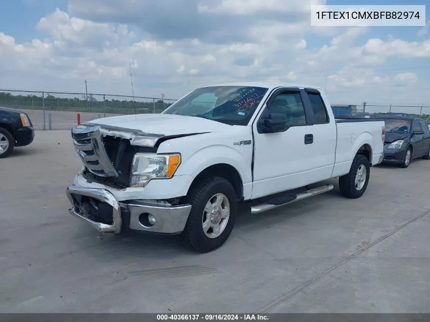 2011 Ford F-150 Xlt VIN: 1FTEX1CMXBFB82974 Lot: 40366137