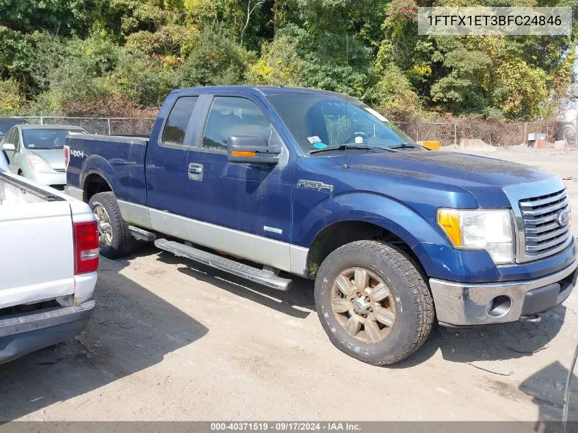 2011 Ford F-150 Xlt VIN: 1FTFX1ET3BFC24846 Lot: 40371519