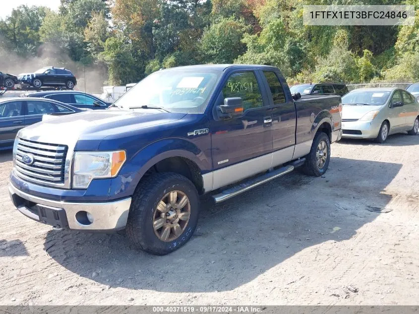 2011 Ford F-150 Xlt VIN: 1FTFX1ET3BFC24846 Lot: 40371519