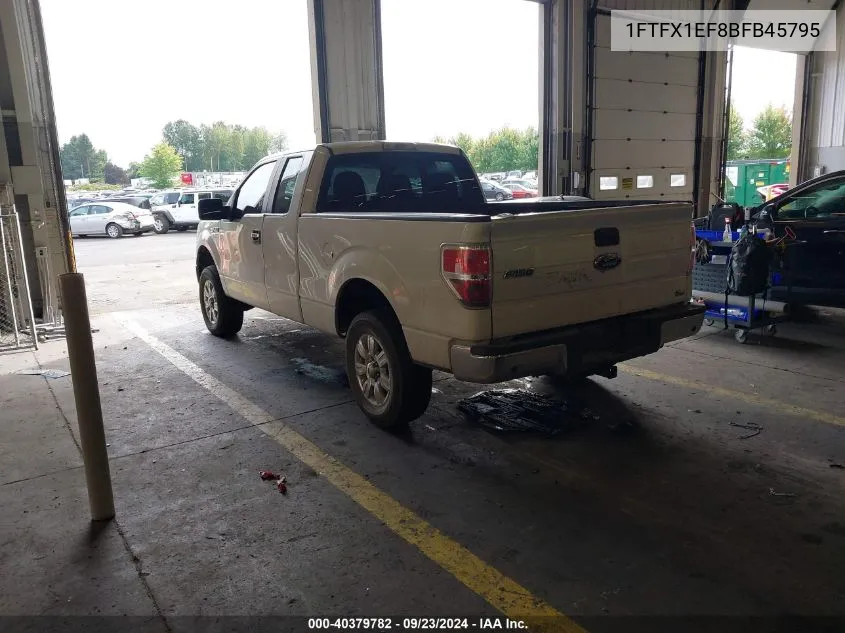 1FTFX1EF8BFB45795 2011 Ford F-150 Xlt