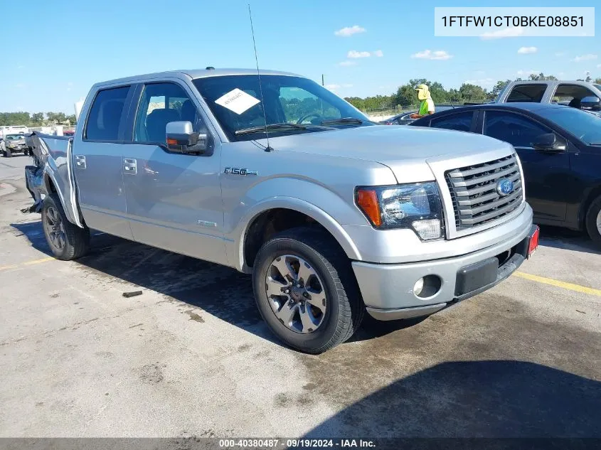 1FTFW1CT0BKE08851 2011 Ford F-150 Fx2