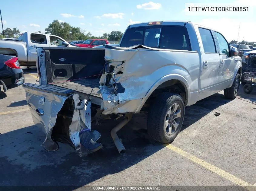 1FTFW1CT0BKE08851 2011 Ford F-150 Fx2