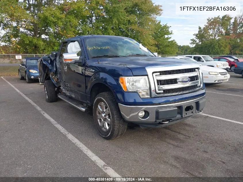 1FTFX1EF2BFA16306 2011 Ford F-150 Xlt