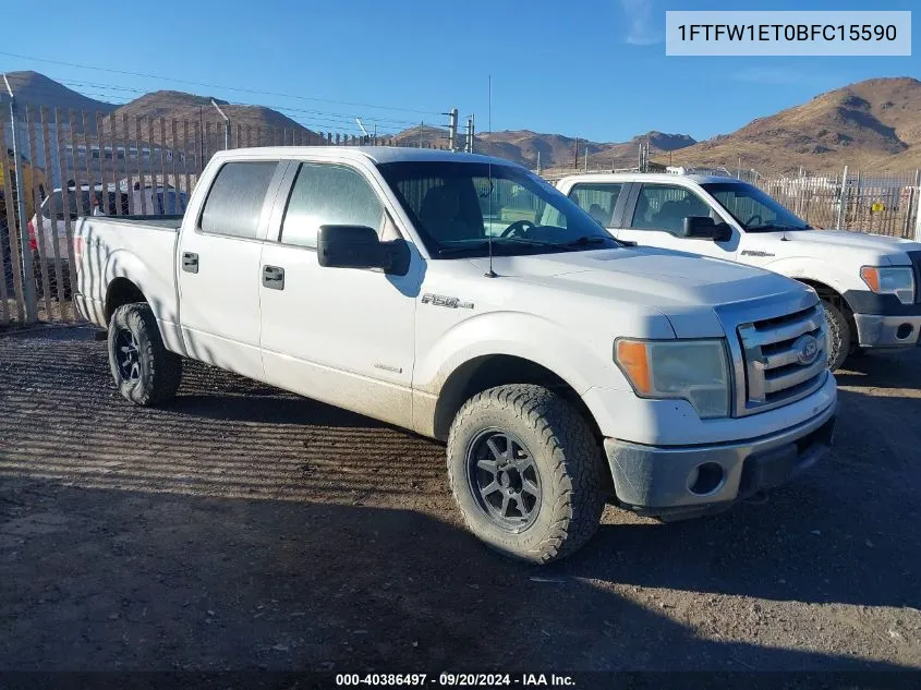 1FTFW1ET0BFC15590 2011 Ford F-150 Xlt