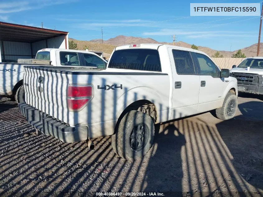 1FTFW1ET0BFC15590 2011 Ford F-150 Xlt