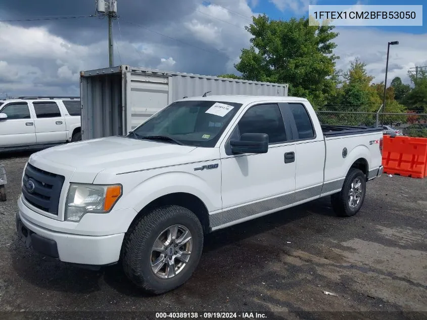 1FTEX1CM2BFB53050 2011 Ford F-150 Stx