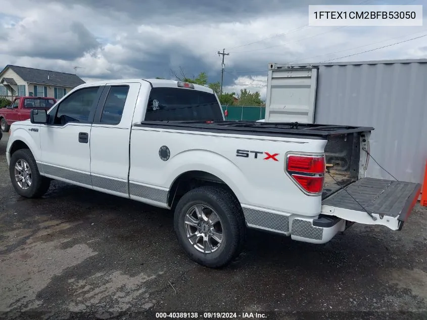 1FTEX1CM2BFB53050 2011 Ford F-150 Stx