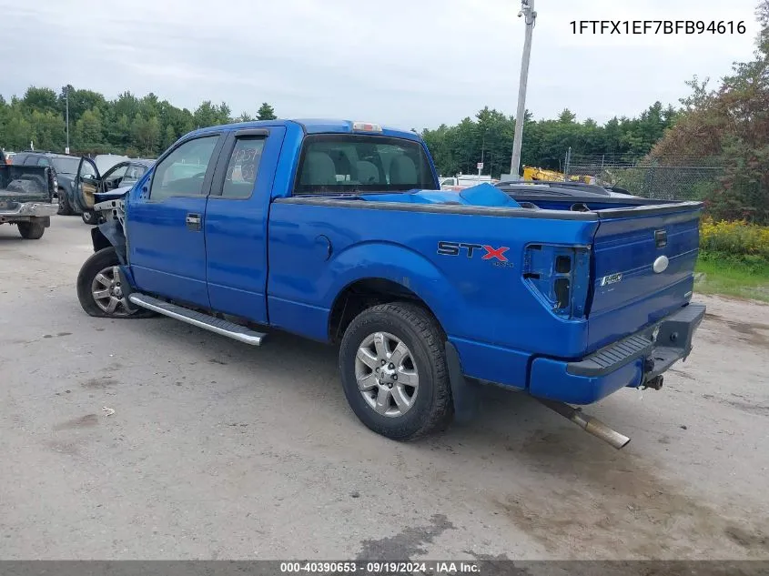 1FTFX1EF7BFB94616 2011 Ford F-150 Stx