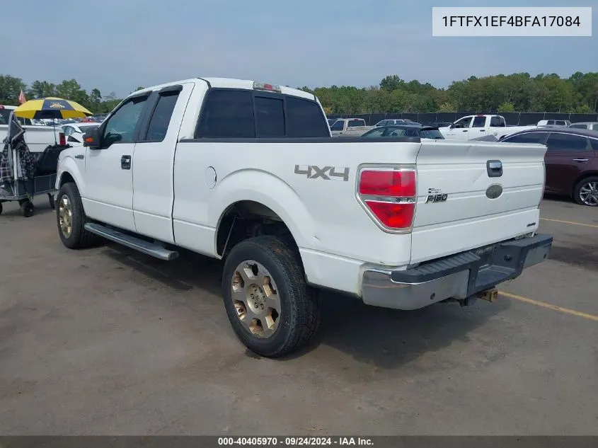 2011 Ford F150 Super Cab VIN: 1FTFX1EF4BFA17084 Lot: 40405970