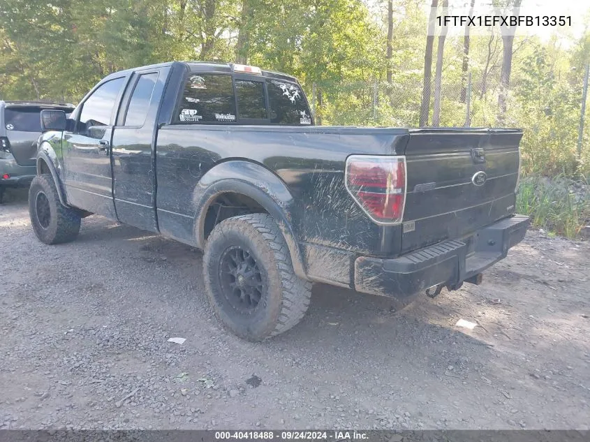 1FTFX1EFXBFB13351 2011 Ford F-150 Xlt