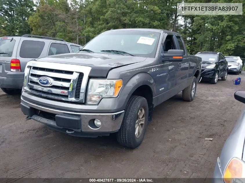 2011 Ford F-150 Xlt VIN: 1FTFX1ET3BFA83907 Lot: 40427577