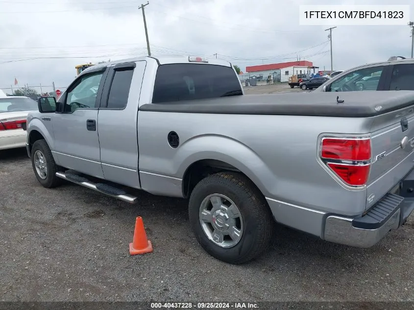 2011 Ford F-150 Xlt VIN: 1FTEX1CM7BFD41823 Lot: 40437228