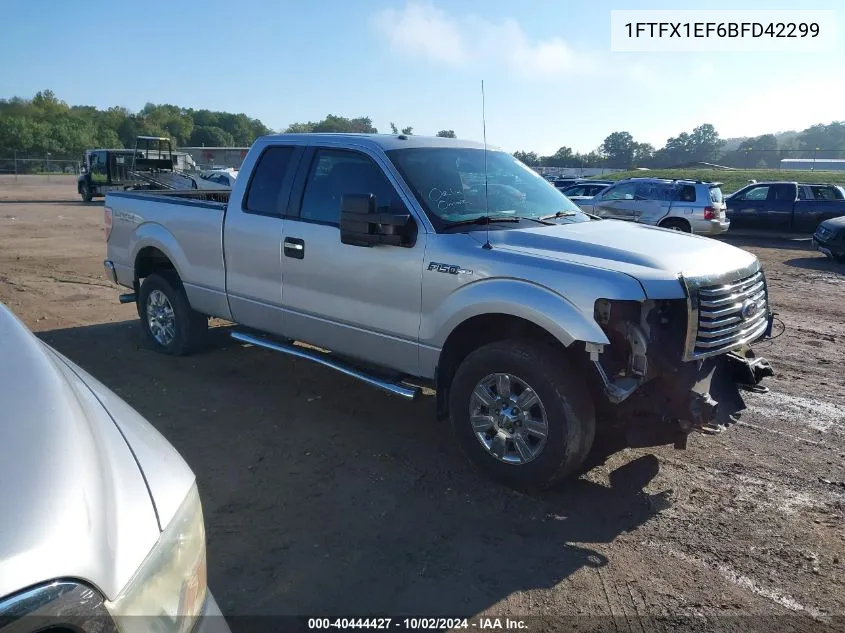 1FTFX1EF6BFD42299 2011 Ford F-150 Xlt