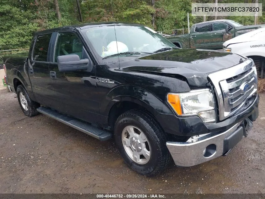 1FTEW1CM3BFC37820 2011 Ford F-150 Xlt