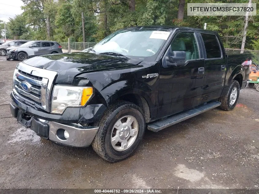 2011 Ford F-150 Xlt VIN: 1FTEW1CM3BFC37820 Lot: 40446752