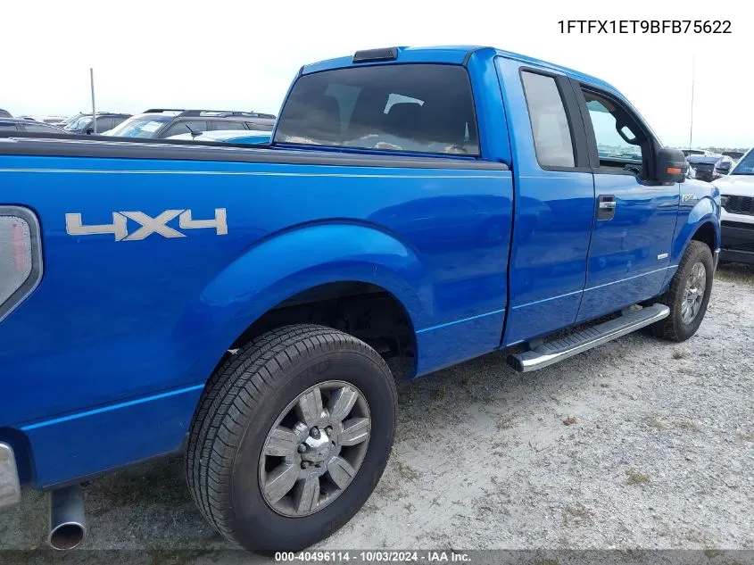 2011 Ford F-150 Xlt VIN: 1FTFX1ET9BFB75622 Lot: 40496114