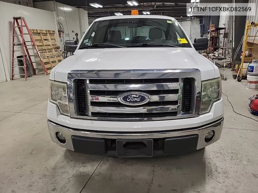 1FTNF1CFXBKD82569 2011 Ford F-150 Xlt