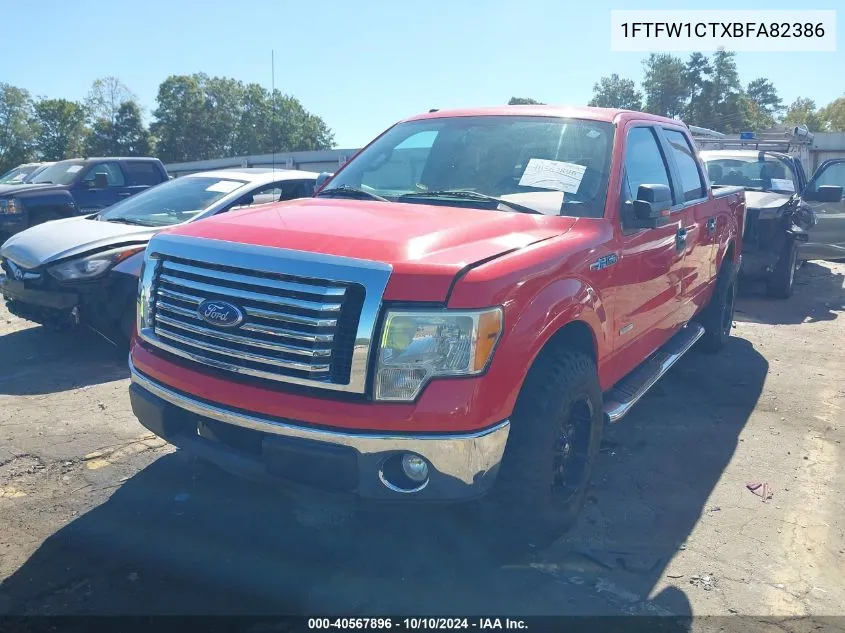 1FTFW1CTXBFA82386 2011 Ford F-150 Xlt