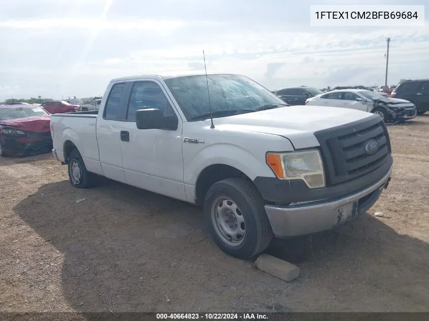 1FTEX1CM2BFB69684 2011 Ford F-150 Xl