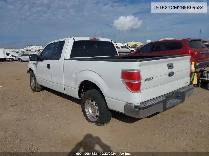 1FTEX1CM2BFB69684 2011 Ford F-150 Xl