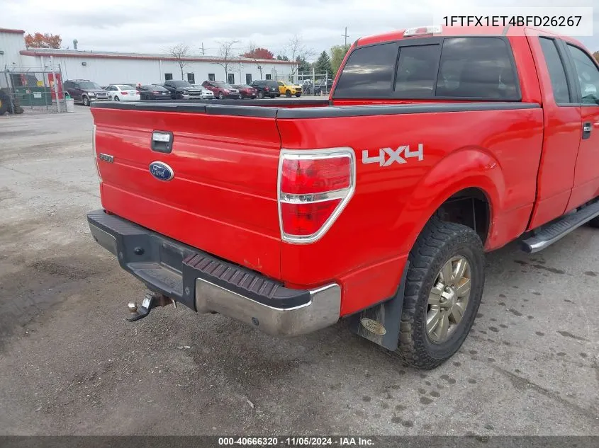 1FTFX1ET4BFD26267 2011 Ford F-150 Xlt