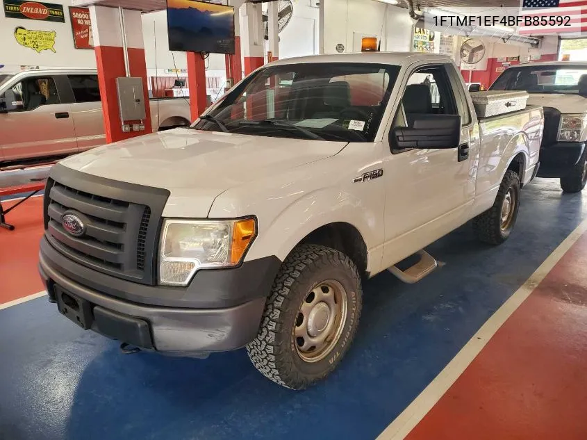 1FTMF1EF4BFB85592 2011 Ford F-150 Xl