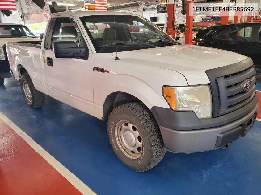 1FTMF1EF4BFB85592 2011 Ford F-150 Xl