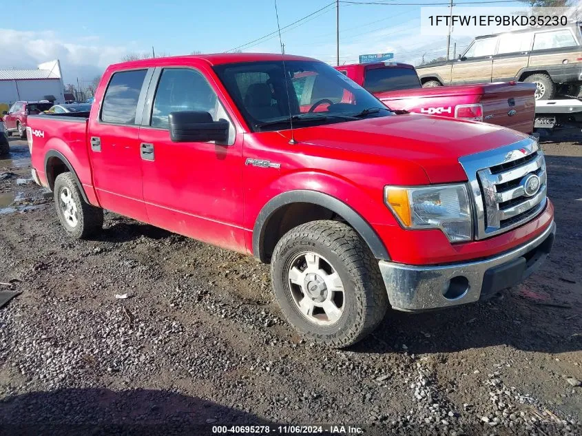 2011 Ford F-150 Xlt VIN: 1FTFW1EF9BKD35230 Lot: 40695278