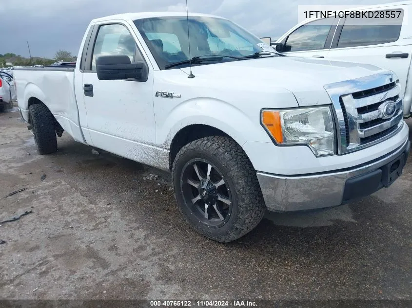 2011 Ford F-150 Xl VIN: 1FTNF1CF8BKD28557 Lot: 40765122