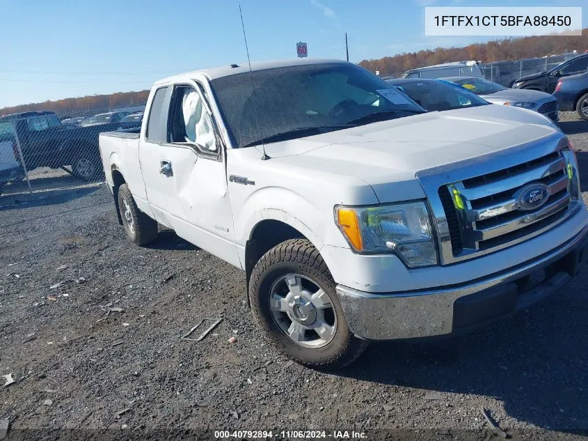 2011 Ford F-150 Xlt VIN: 1FTFX1CT5BFA88450 Lot: 40792894