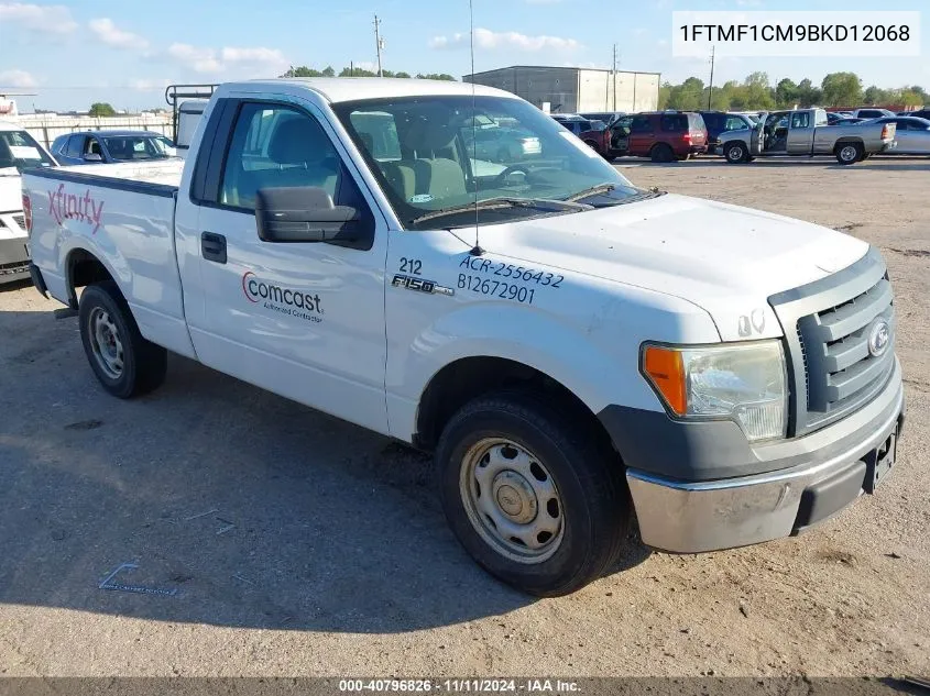 2011 Ford F-150 Xl VIN: 1FTMF1CM9BKD12068 Lot: 40796826