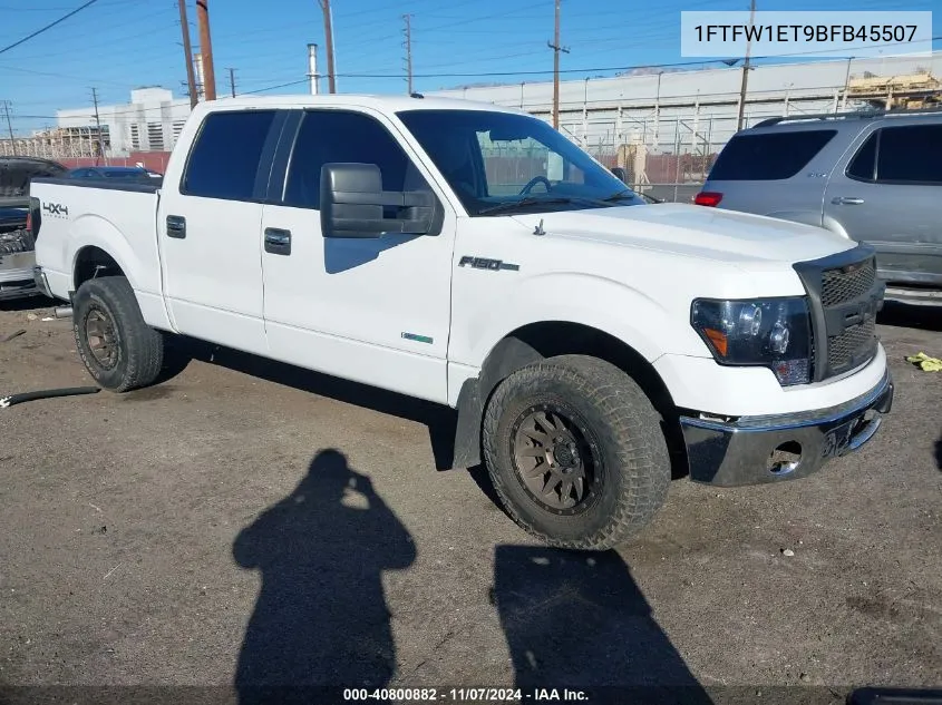 2011 Ford F-150 Xlt VIN: 1FTFW1ET9BFB45507 Lot: 40800882