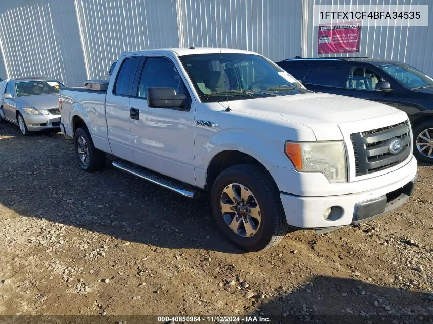 2011 Ford F-150 Stx VIN: 1FTFX1CF4BFA34535 Lot: 40850984