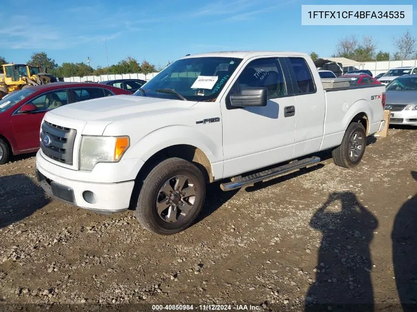 2011 Ford F-150 Stx VIN: 1FTFX1CF4BFA34535 Lot: 40850984