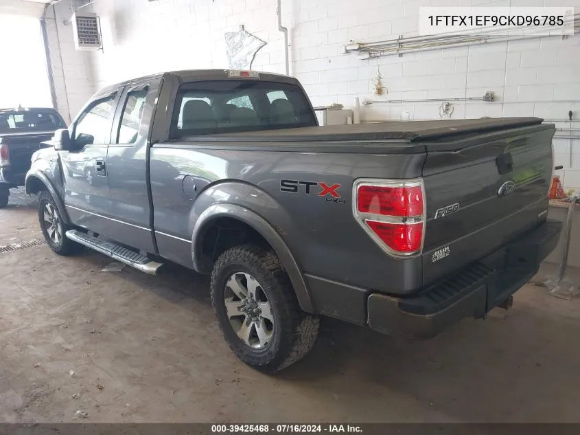 1FTFX1EF9CKD96785 2012 Ford F-150 Stx