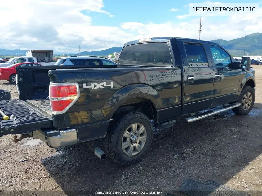 1FTFW1ET9CKD31010 2012 Ford F-150 Xlt