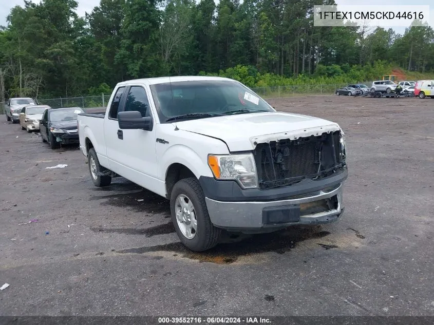 1FTEX1CM5CKD44616 2012 Ford F-150 Xl