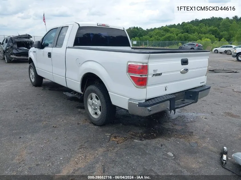 1FTEX1CM5CKD44616 2012 Ford F-150 Xl