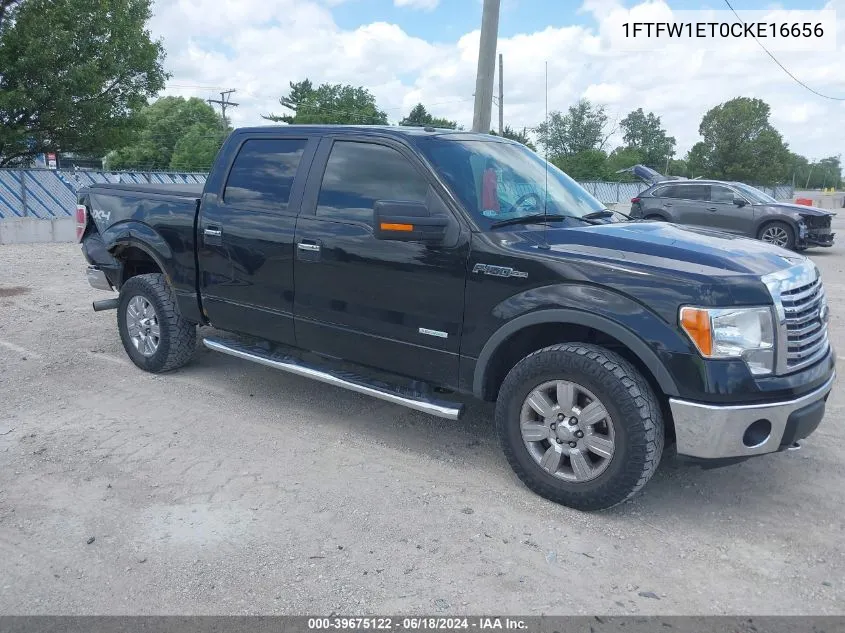 2012 Ford F-150 Xlt VIN: 1FTFW1ET0CKE16656 Lot: 39675122