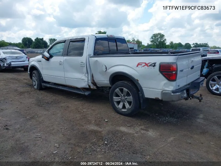 1FTFW1EF9CFC83673 2012 Ford F-150 Fx4