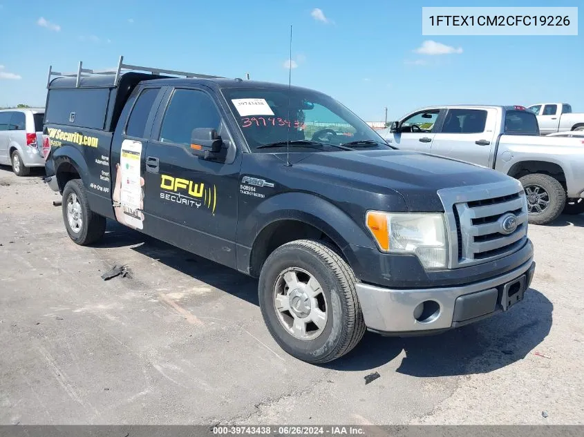 2012 Ford F-150 Xlt VIN: 1FTEX1CM2CFC19226 Lot: 39743438