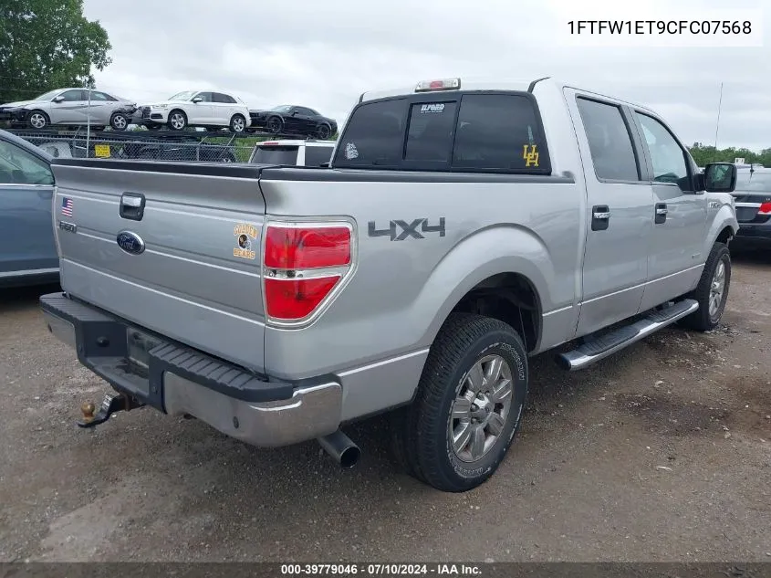 2012 Ford F-150 Xlt VIN: 1FTFW1ET9CFC07568 Lot: 39779046