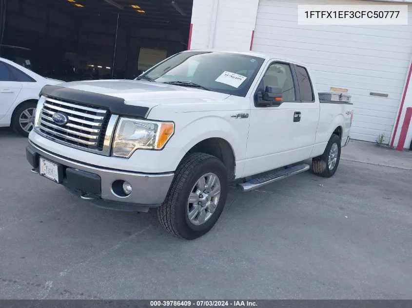 1FTFX1EF3CFC50777 2012 Ford F-150 Xlt