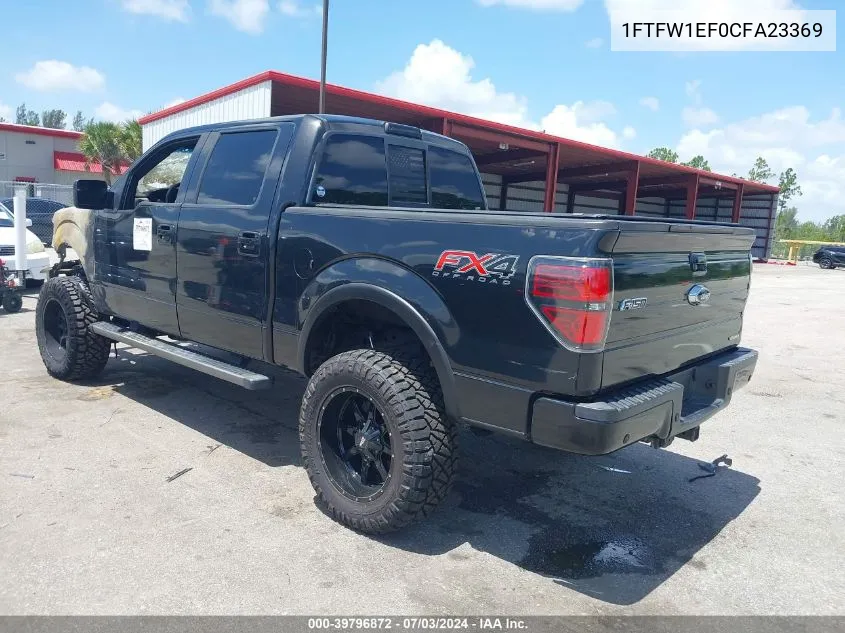 1FTFW1EF0CFA23369 2012 Ford F-150 Fx4